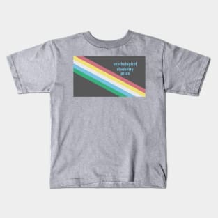 Psychological Disability Pride Kids T-Shirt